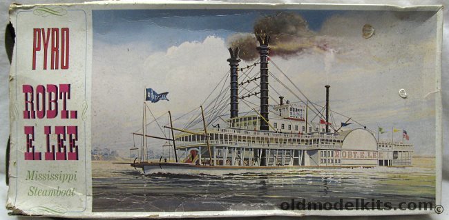 Pyro 1/163 Robert E. Lee Mississippi Steamboat, B237-800 plastic model kit